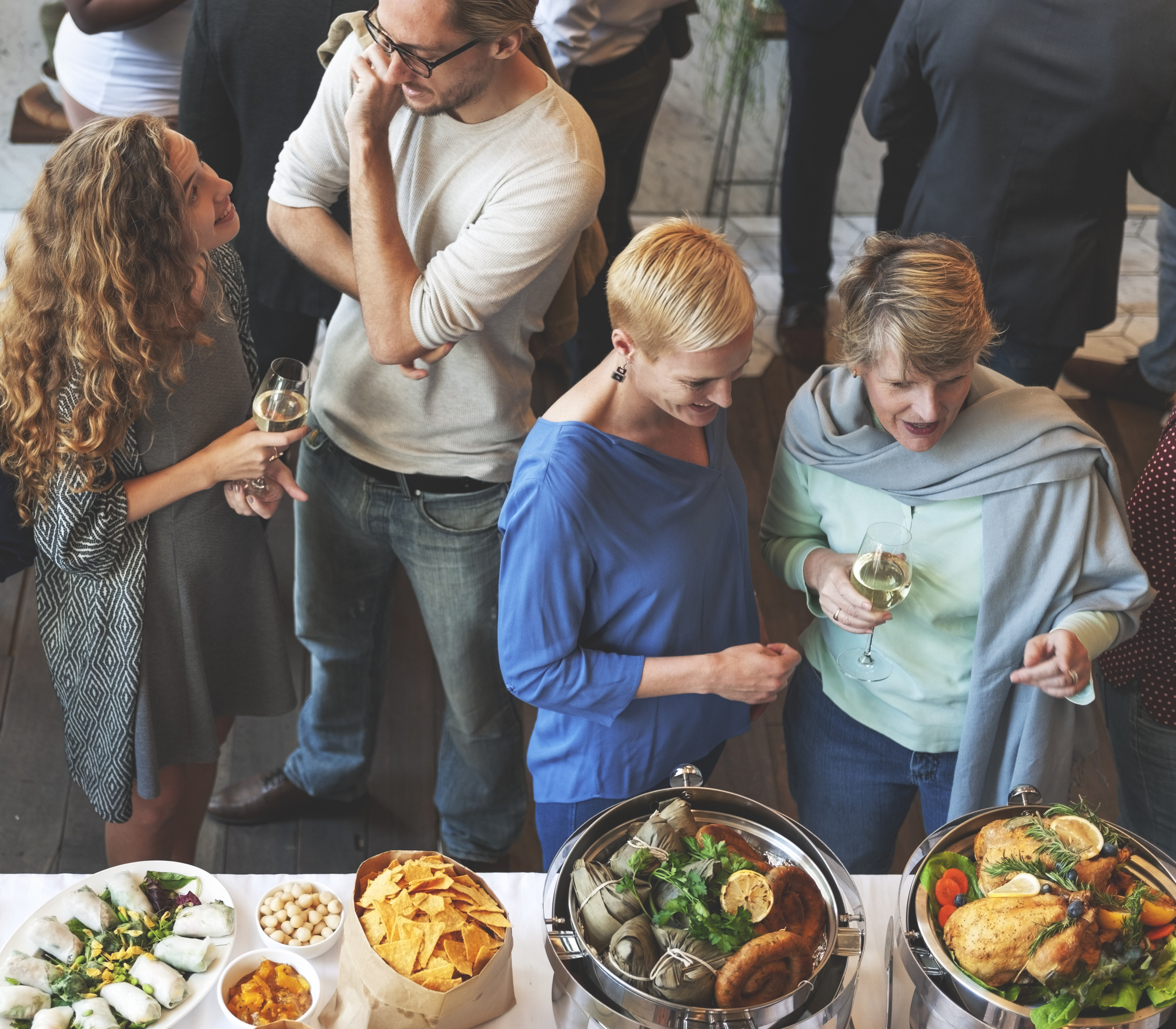Networking-Holiday-party
