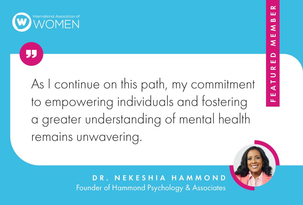 Featured Member: Dr. Nekeshia Hammond