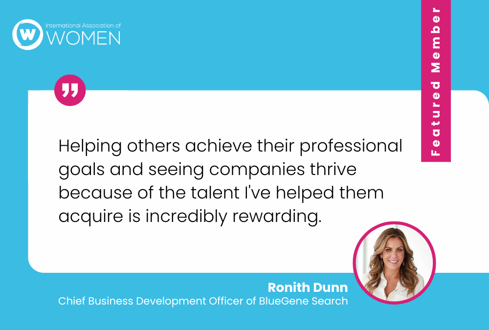 Featured Member: Ronith Dunn